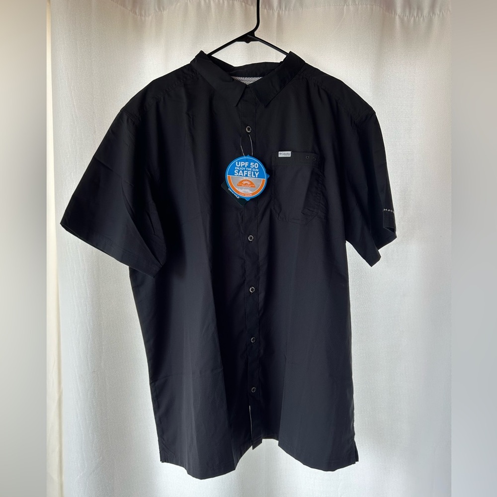 Columbia Men’s Slack Tide Camp Shirt XXL NEW WITH TAGS UPF 50 ☀️
